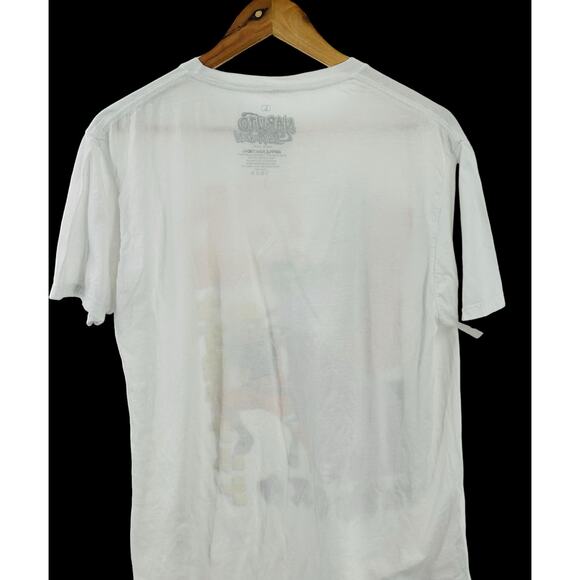 Naruto Shippuden Mens T-Shirt - Sasuke & Naruto Fighting Stances Logo Size L - Picture 5 of 8